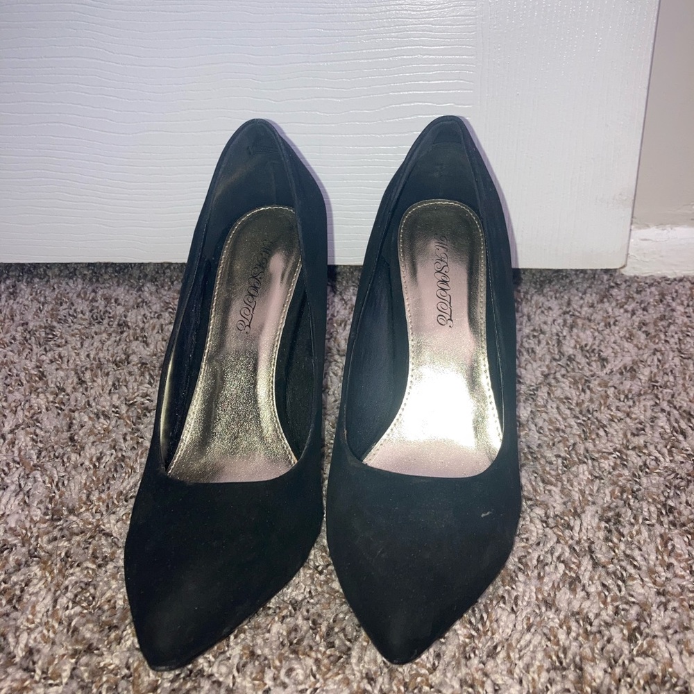 Black heels